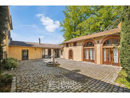 maison d'exception au coeur parc à ecully