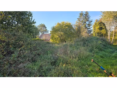 bullion centre ville - terrain plat viabilisé - 830m2 - vall