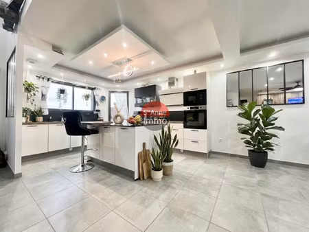 hebecourt - sud - pavillon 125m2 - 4 chambres - campagne pro