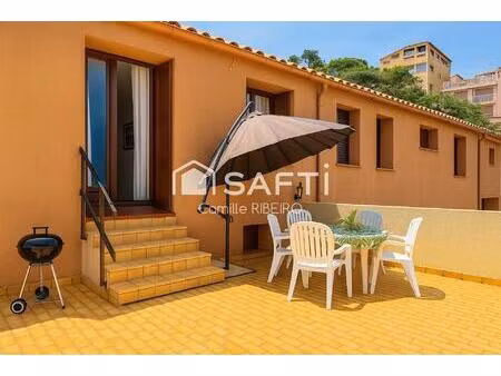 port vendre maison avec de deux appartements places de parking garage