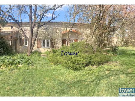 rouillac 16170 a 15 mn - maison de 160 m² de 6 pièces sur 1700 m² de terrain .