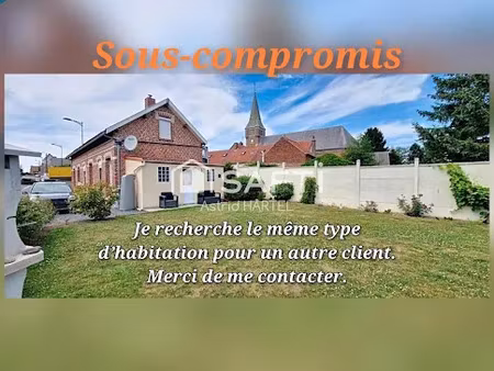 vente maison 4 pièces 110 m² à aubencheul-aux-bois (02420)  117 000 €