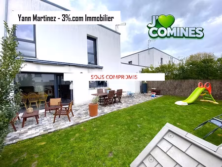 vente maison 4 pièces 83 m² à comines (59560)  249 500 €