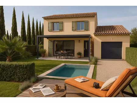 vente maison neuve 4 pièces 97 m² à la roque-d'anthéron (13640)  350 200 €