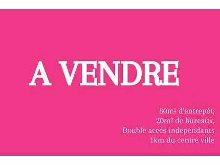 local d'activités à vendre