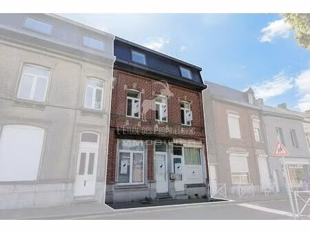 immeuble mixte à vendre avec terrasse et jardin   la hestre (vbd46119)