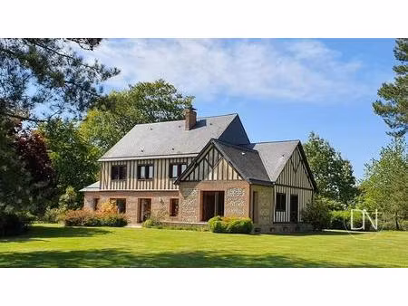 propriété de 325m2 sur parc de 7700m2 à vendre aux portes d'yvetot ( 76)