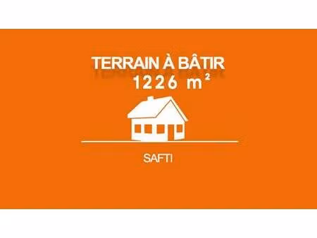 terrain constructible à vendre