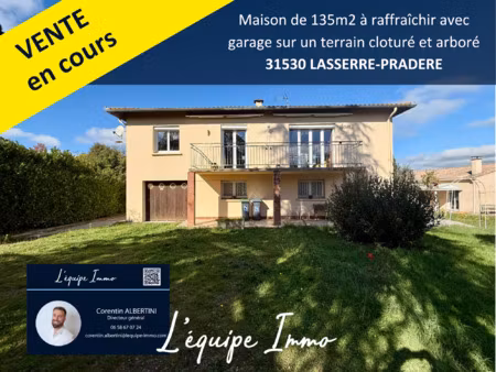 maison t4 135m2 habitables + studio indépendant et 3000m2 de