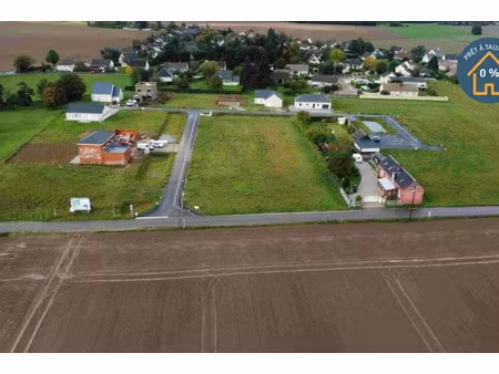 vente terrain 844 m² à guichainville (27930)  57 000 €