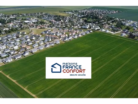 vente terrain 950 m² à guichainville (27930)  54 000 €