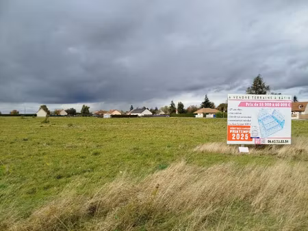 vente terrain 807 m² à surville (27400)  55 000 €