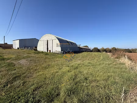 vente locaux de stockage sur 8000 m2 de terrain saint victor