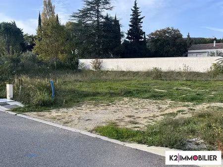 vente terrain 444 m² à sauzet (26740)  87 000 €