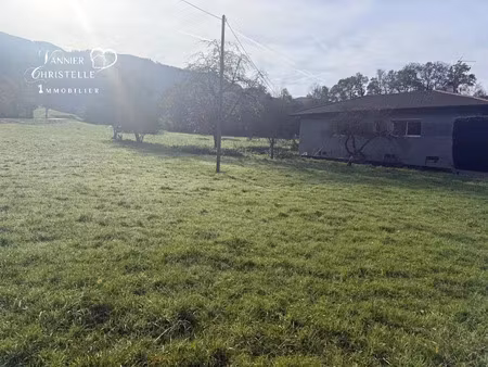 vente terrain à batir 1211 m² à perrignier (74550)  210 000 €