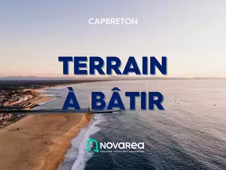 vente terrain 627 m² à capbreton (40130)  597 500 €