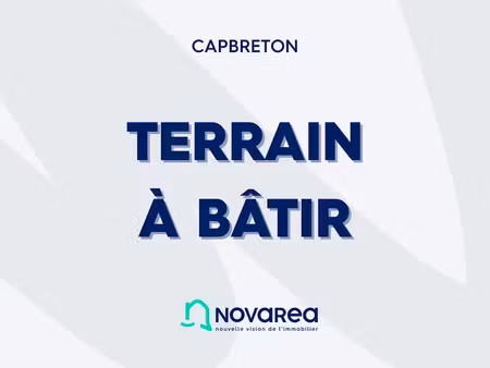 vente terrain 627 m² à capbreton (40130)  618 500 €
