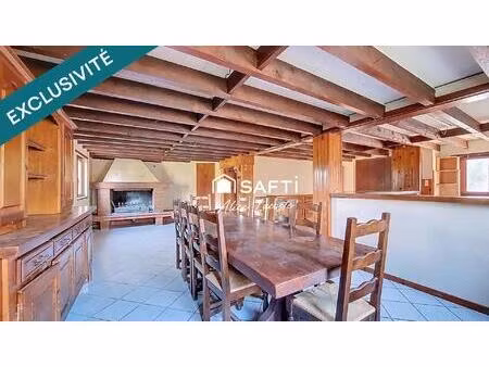 chalet à ossature bois sur grand terrain arboré – montaut