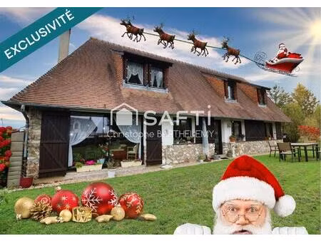 belle demeure familiale 3/4 chambres sur sous-sol intégrale et 1890m2 de terrain 27370 man