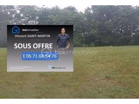 terrain de 848 m² à oeyreluy