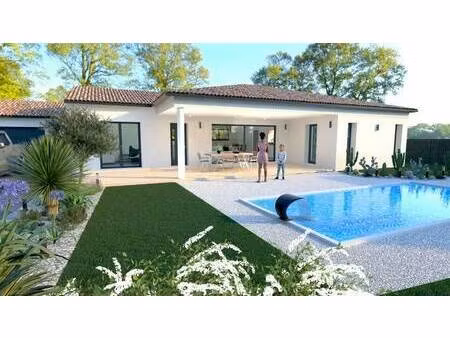 terrain avec maison neuve à vendre