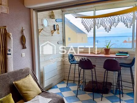 studio cabine t1bis à la pointe de l’aiguillon avec vue bassin