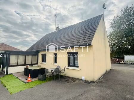 thourotte : bureaux avec ateliers et dépendances (env 470m²)