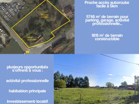 vente terrain à bâtir 7 567 m²