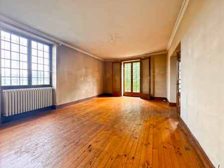 à vendre appartement rez de jardin plateau - reyrieux