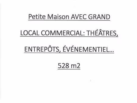 achat immeuble 528m² villeneuve les avignon 30400