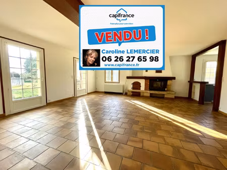 maison à vendre la chapelle saint remy 5 pièce(s) 88m2 148 500€