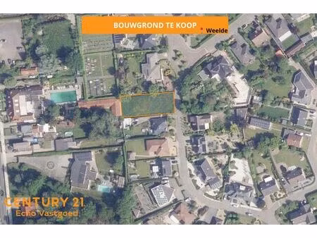 villaperceel van ca. 756 m² voor vrijstaande woning