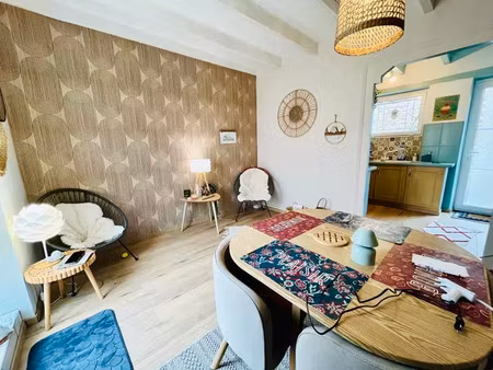 vente maison 3 pièces 60 m² manot (16500)