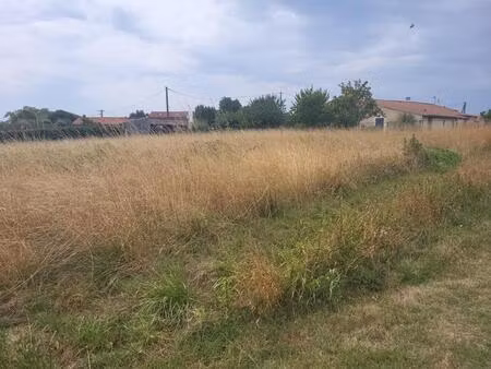 vente terrain 1710 m² mirambeau (17150)