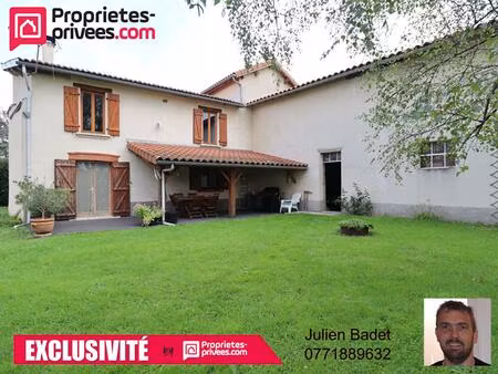 maison sermentizon 6 pièce(s) 220 m2 + terrain 2000m2 et vue sur les volcans