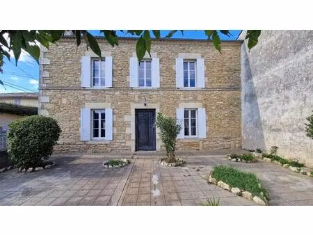 proche gironde sur dropt - maison en pierre 3 chs - dependances - terrain constructible