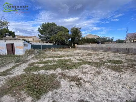 vente terrain 673 m² nissan-lez-enserune (34440)