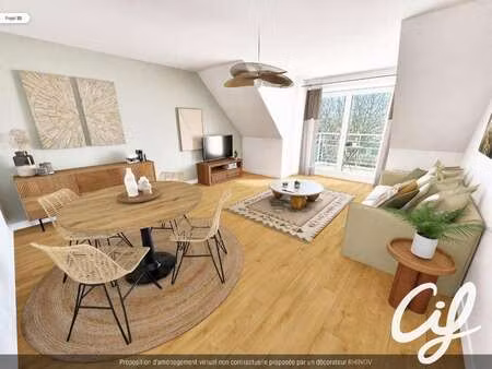 vente appartement 4 pièces à la chapelle-sur-erdre (44240) : à vendre 4 pièces / 79m² la c