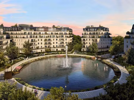 vente appartement 2 pièces 43.73 m² à le plessis-robinson (92350)  307 500 €