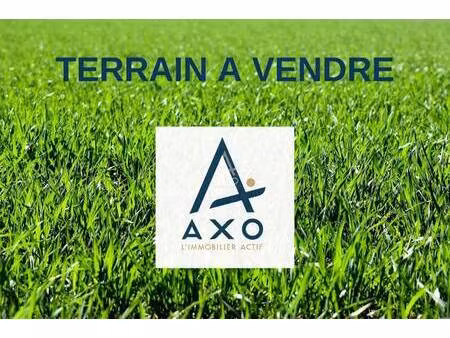 terrain constructible à vendre