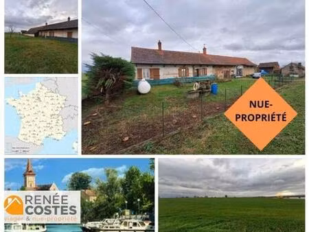 vente en nue propriété - f74-h71 ans - baudrieres (71370)