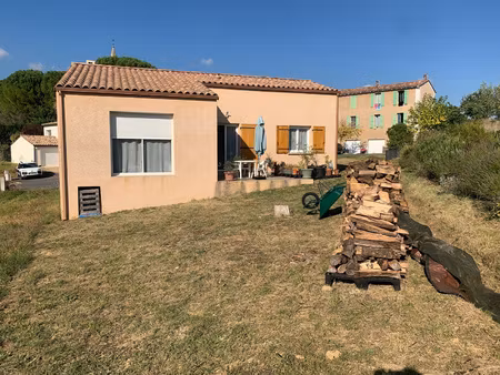 montoulieu  villa d'environ 91m2 sur une terrain d'environ 4