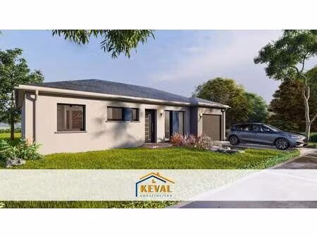 terrain avec maison neuve à vendre