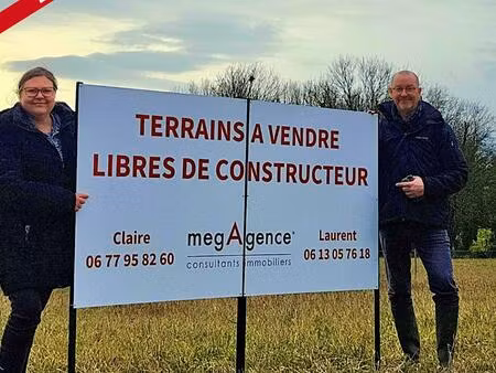 terrain constructible 1634 m2