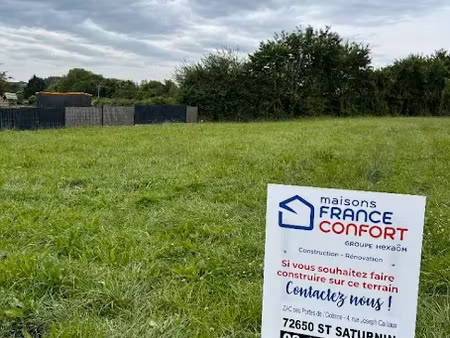 vente terrain 772 m² à beaumont-sur-sarthe (72170)  20 400 €