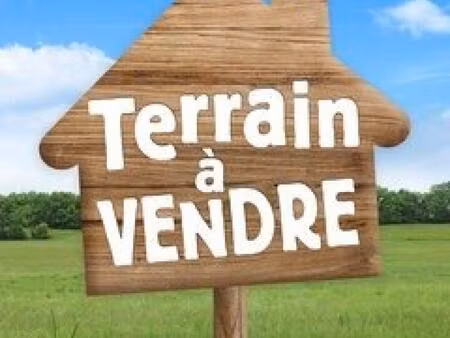 vente terrain 1800 m² ouzilly (86380)