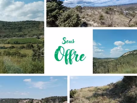 vente terrain 3300 m² à gras (07700)  80 000 €