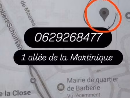 place parking sous terrain quartier barberie/collines du cens