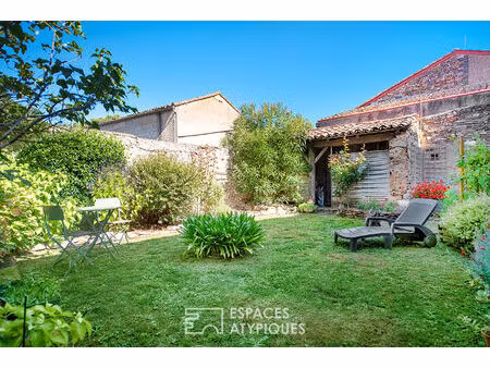 charmante maison de village avec jardin