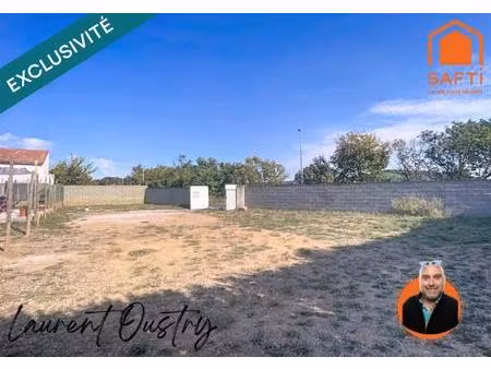 terrain constructible viabilisé de 371m² hors lotissement